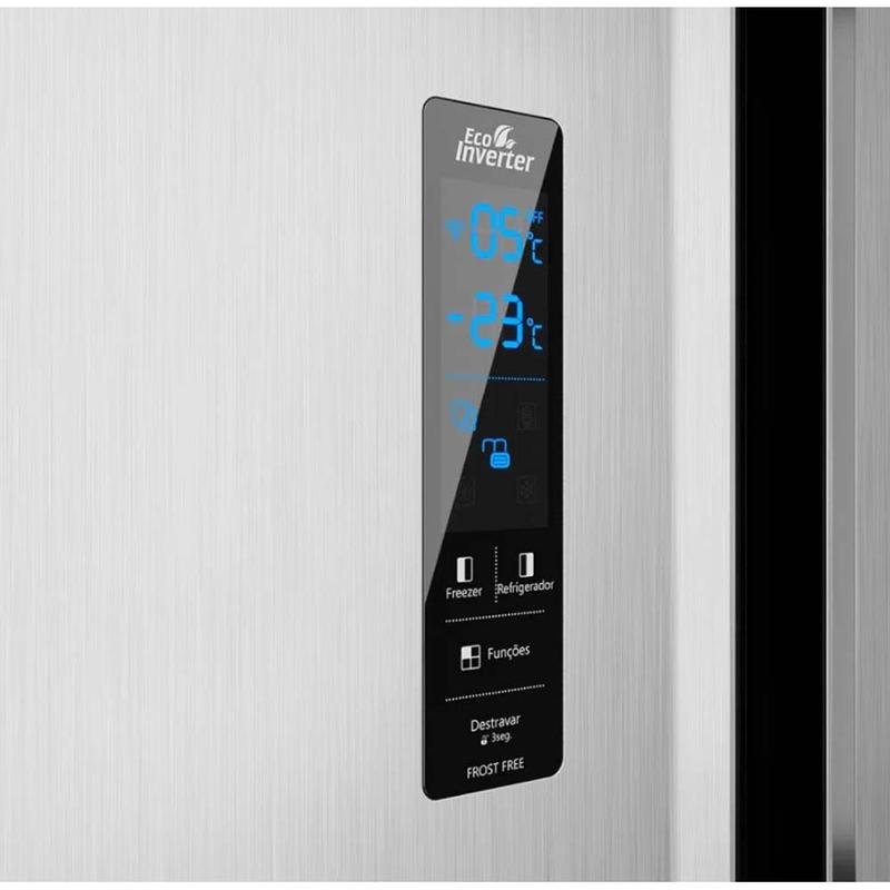 Refrigerador Britânia Side By Side 2 Portas 434 Litros BRF533ID